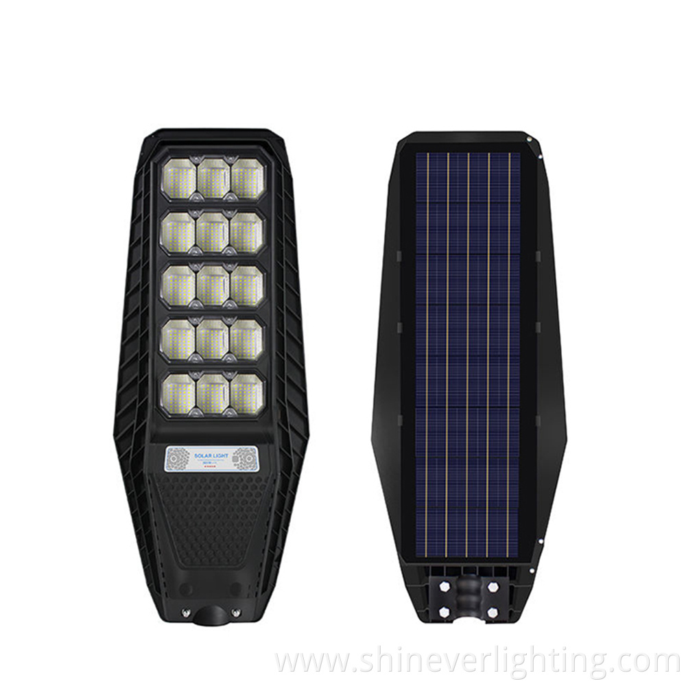 Integrated solar street light